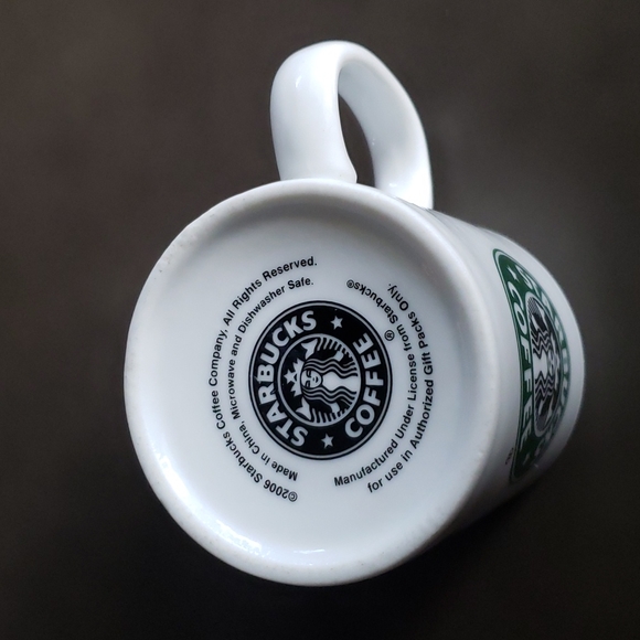 Original Starbuck Black Mermaid and Green Logo Mini Mug - Picture 4 of 9